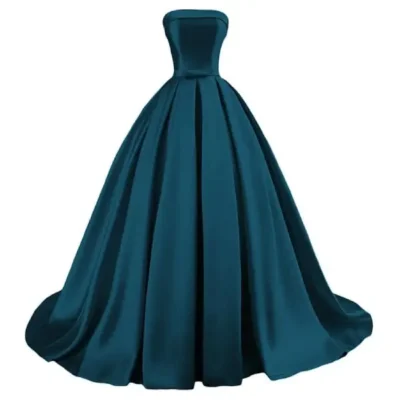 Women's Strapless A-line
